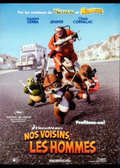 OVER THE HEDGE movie poster