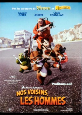 OVER THE HEDGE movie poster