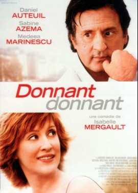 affiche du film DONNANT DONNANT