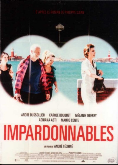 affiche du film IMPARDONNABLES