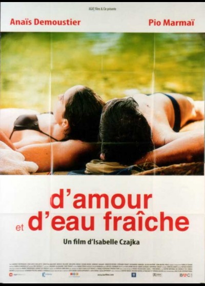 affiche du film D'AMOUR ET D'EAU FRAICHE