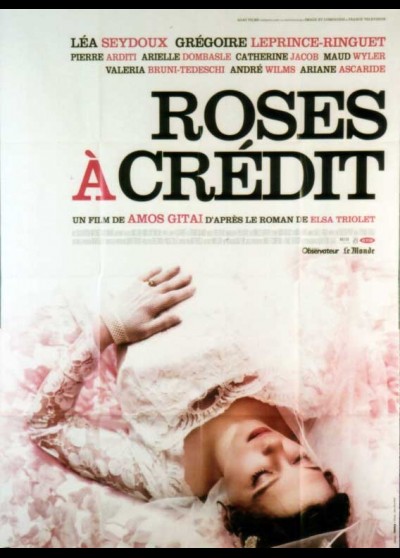 affiche du film ROSES A CREDIT