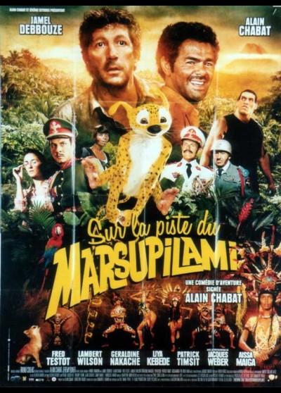 affiche du film SUR LA PISTE DU MARSUPILAMI