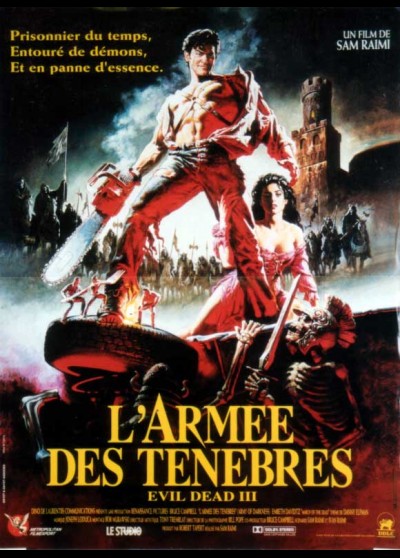 affiche du film ARMEE DES TENEBRES (L') EVIL DEAD 3