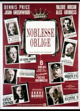 affiche du film NOBLESSE OBLIGE