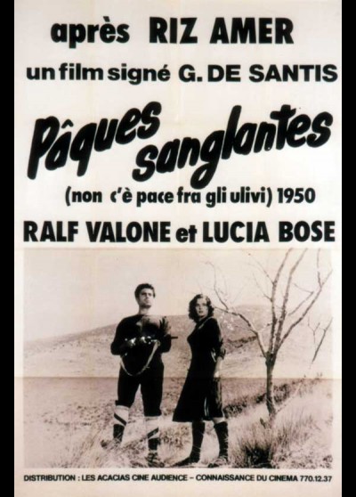 affiche du film PAQUES SANGLANTES