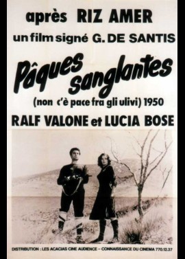 affiche du film PAQUES SANGLANTES