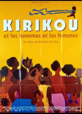 affiche du film KIRIKOU ET LES HOMMES ET LES FEMMES