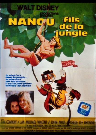 affiche du film NANOU FILS DE LA JUNGLE