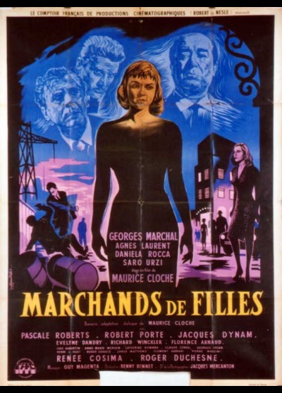 affiche du film MARCHANDS DE FILLES