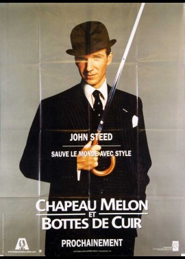 affiche du film CHAPEAU MELON ET BOTTES DE CUIR