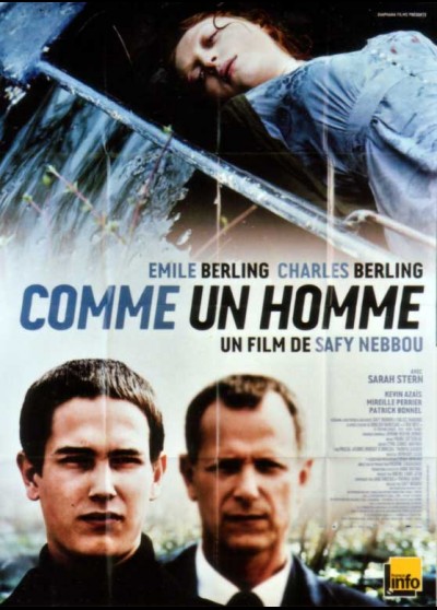 COMME UN HOMME movie poster