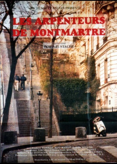 affiche du film ARPENTEURS DE MONTMARTRE (LES)