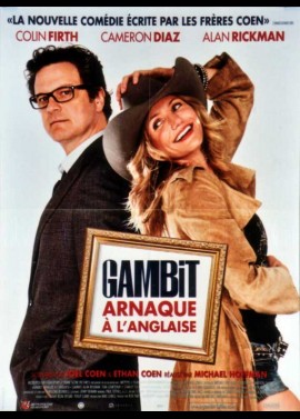 affiche du film GAMBIT ARNAQUE A L'ANGLAISE