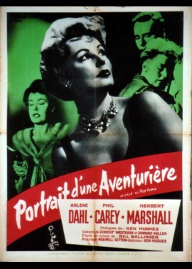 affiche du film PORTRAIT D'UNE AVENTURIERE