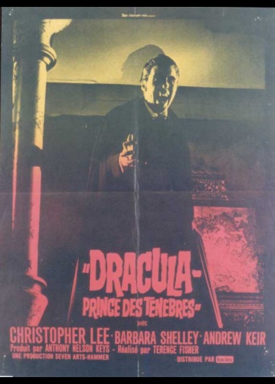 affiche du film DRACULA PRINCE DES TENEBRES