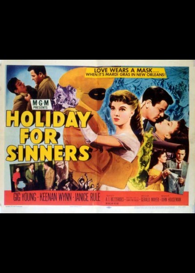 affiche du film HOLIDAY FOR SINNERS