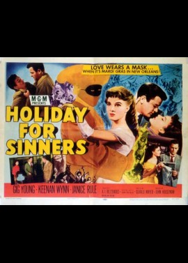 HOLIDAY FOR SINNERS movie poster