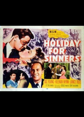 HOLIDAY FOR SINNERS movie poster