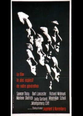 affiche du film JUGEMENT A NUREMBERG