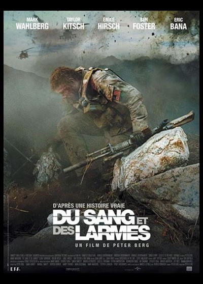 affiche du film DU SANG ET DES LARMES