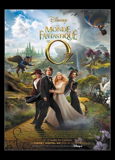 affiche du film LE MONDE FANTASTIQUE D'OZ (LE)