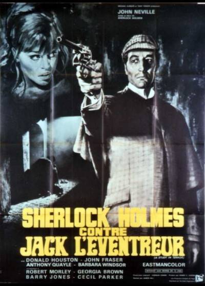 affiche du film SHERLOCK HOLMES CONTRE JACK L'EVENTREUR