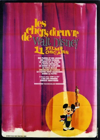 affiche du film CHEFS D'OEUVRE DE WALT DISNEY (LES)