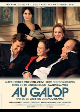 affiche du film AU GALOP