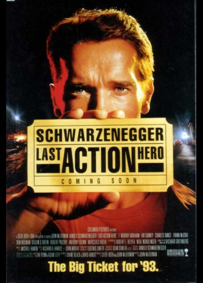 affiche du film LAST ACTION HERO