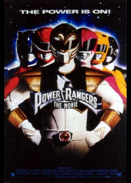 POWER RANGERS THE MOVIE movie poster