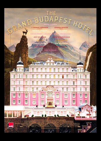 affiche du film GRAND BUDAPEST HOTEL (THE)