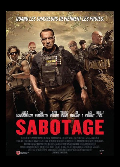 SABOTAGE movie poster