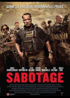 SABOTAGE movie poster