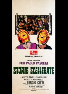 affiche du film HISTOIRES SCELERATES