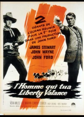 affiche du film HOMME QUI TUA LIBERTY VALANCE (L')