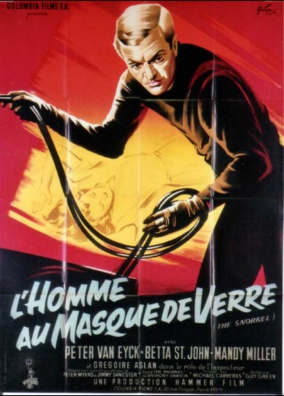 affiche du film HOMME AU MASQUE DE VERRE (L')