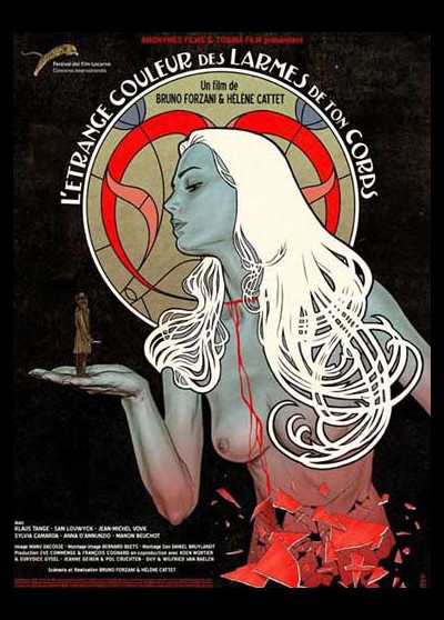 affiche du film ETRANGE COULEUR DES LARMES DE TON CORPS (L')