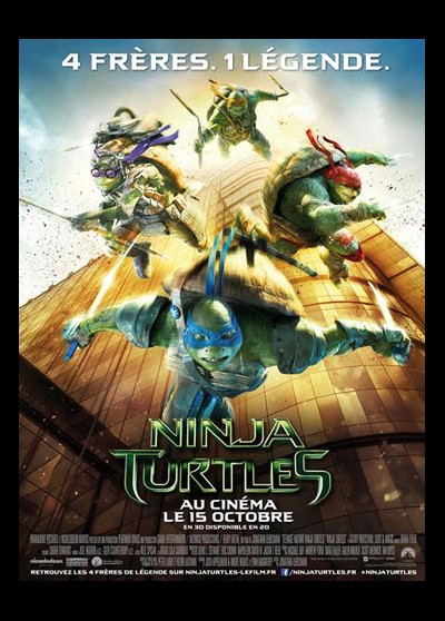 NINJA TURTLES movie poster