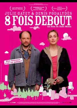 affiche du film HUIT FOIS DEBOUT