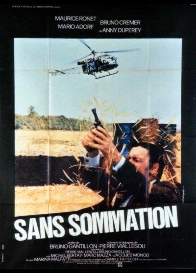 SANS SOMMATION movie poster