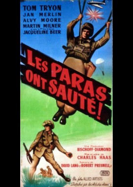 affiche du film PARAS ONT SAUTE (LES)