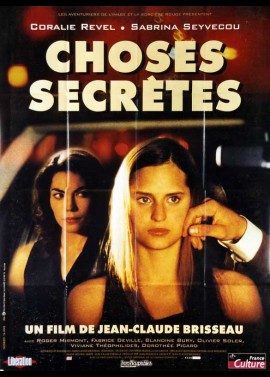 affiche du film CHOSES SECRETES