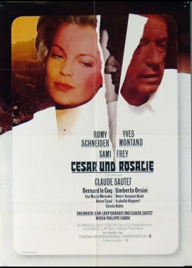 CESAR ET ROSALIE movie poster