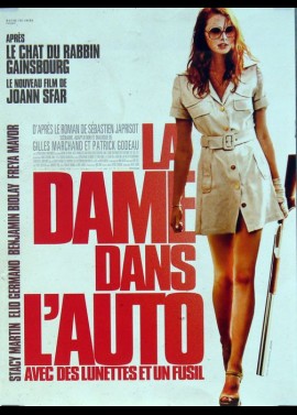 affiche du film DAME DANS L'AUTO AVEC DES LUNETTES ET UN FUSIL (LA)