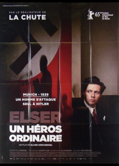 affiche du film ELSER UN HEROS ORDINAIRE