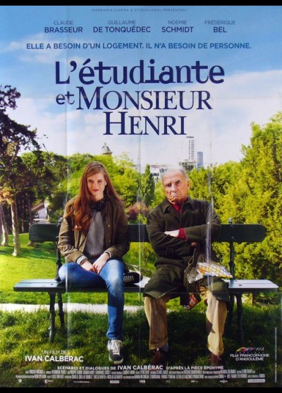 affiche du film ETUDIANTE ET MONSIEUR HENRI (L')