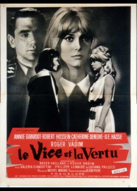 VICE ET LA VERTU (LE) movie poster