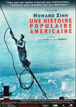 affiche du film HOWARD ZINN UN HISTOIRE POPULAIRE AMERICAINE