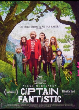 affiche du film CAPTAIN FANTASTIC